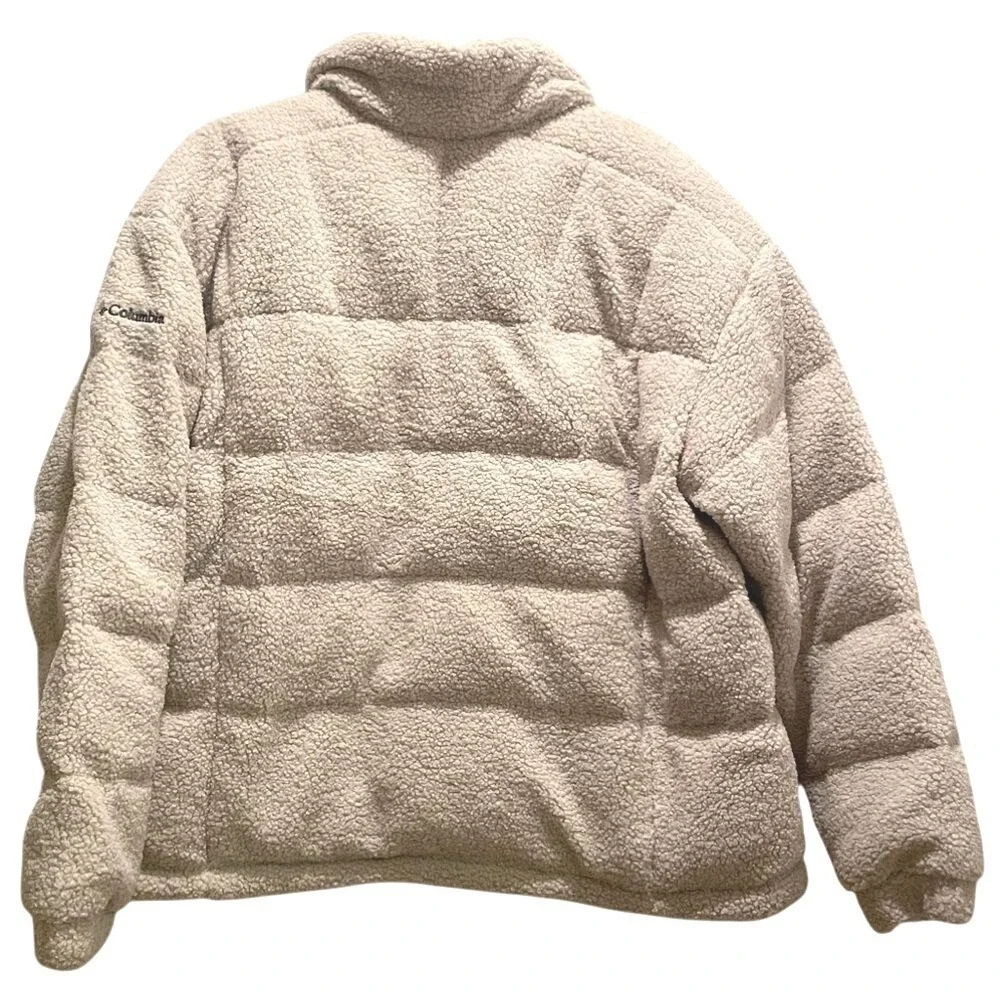 NWT Columbia Sherpa Teddy Cozy Ruby Falls Jacket Down Puffer Coat Sz‎ 1X $240